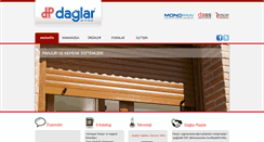 Desktop Screenshot of daglarplastik.com