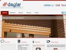 Tablet Screenshot of daglarplastik.com